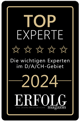 Auszeichnung Erfolg Magazin Top Experte 2024 